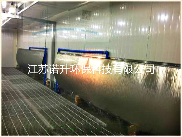 噴漆室的供風(fēng)、排風(fēng)方式等配套裝置。